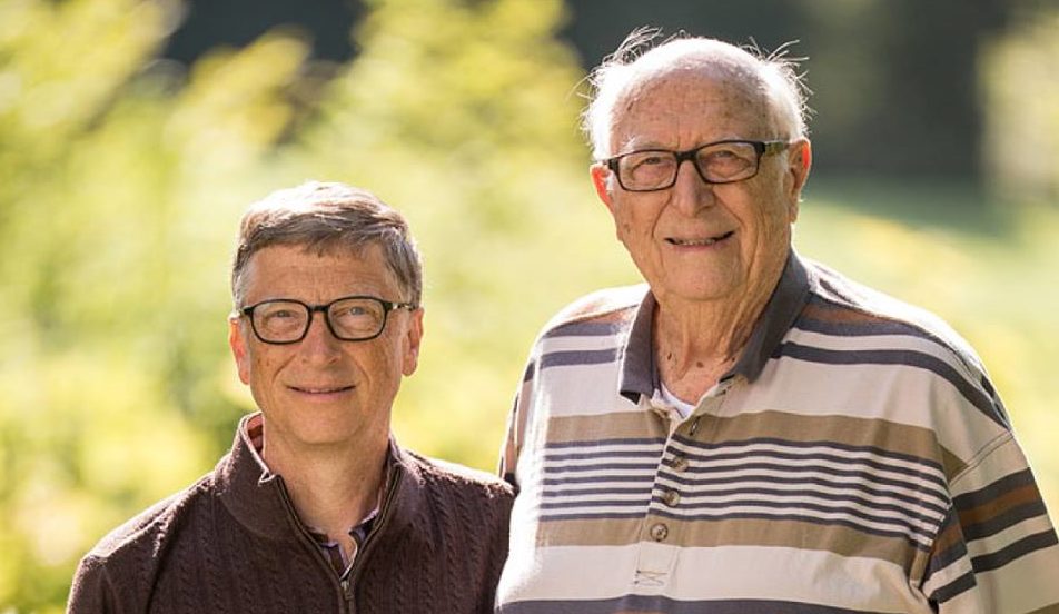 بيل جيتس ووالده