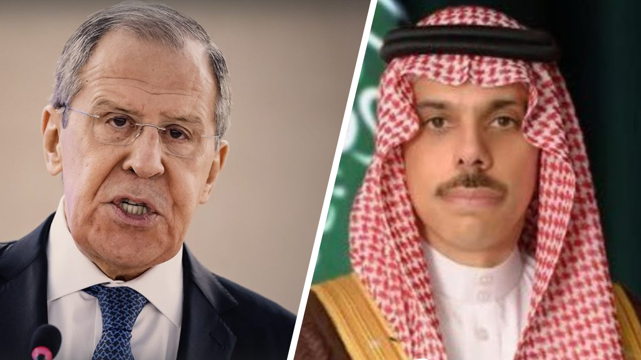  وزير الخارجية السعودية ونظيره الروسي يبحثان تطورات الأوضاع 