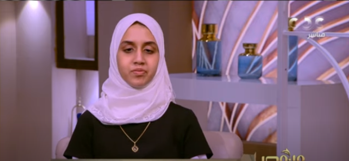 رودينا سعد محمد، الأولى على الثانوية العامة للمكفوفين