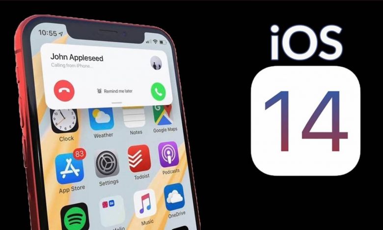 نظام تشغيل آبل iOS 14