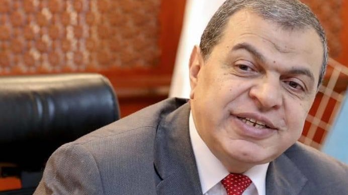 وزير القوى العاملة محمد سعفان