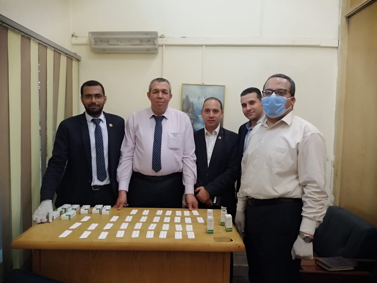 صورة من الضبطية 