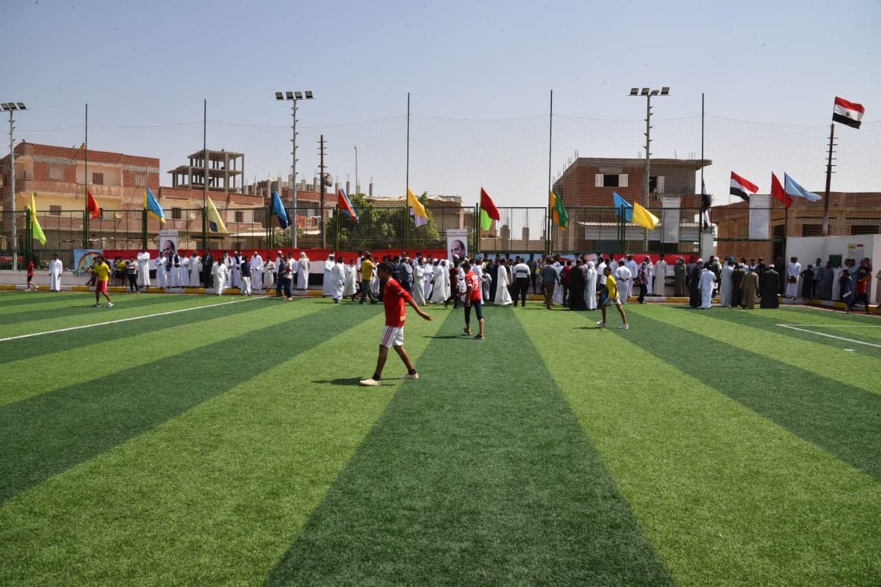  محافظ مطروح يفتتح مركز شباب اليرموك بمدينة الحمام