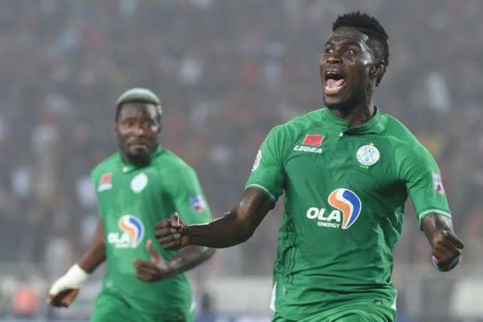 مالانجو، مهاجم فريق نادي الرجاء المغربي