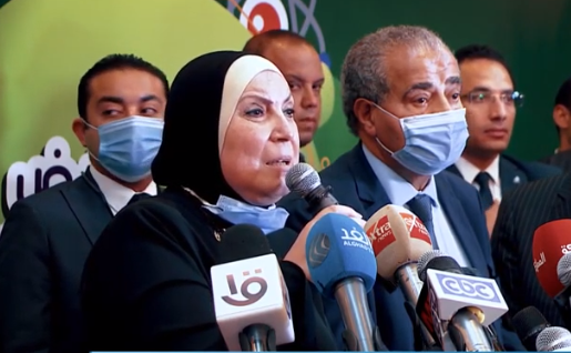 الدكتورة نيفين جامع، وزيرة التجارة والصناعة