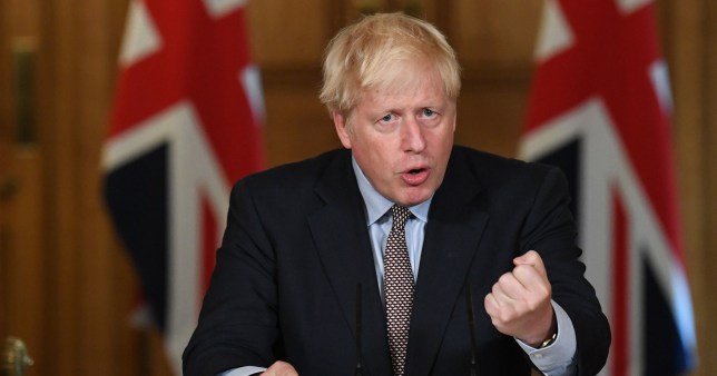 رئيس الوزراء البريطاني بوريس جونسون