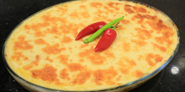  طريقة عمل صينية أرز بالفاهيتا والموتزاريلا