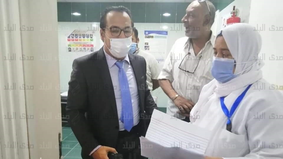 وكيل صحة السويس يتفقد العيادات الخارجية بالمستشفى العام وكيل صحة السويس يتفقد العيادات الخارجية بالمستشفى العام