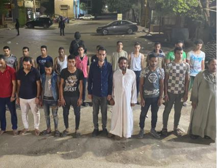 المتهمين 