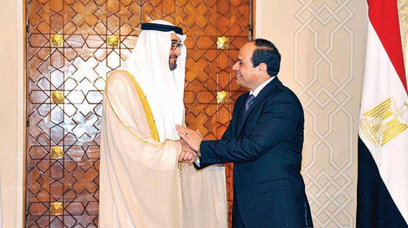 الرئيس السيسي ومحمد بن زايد
