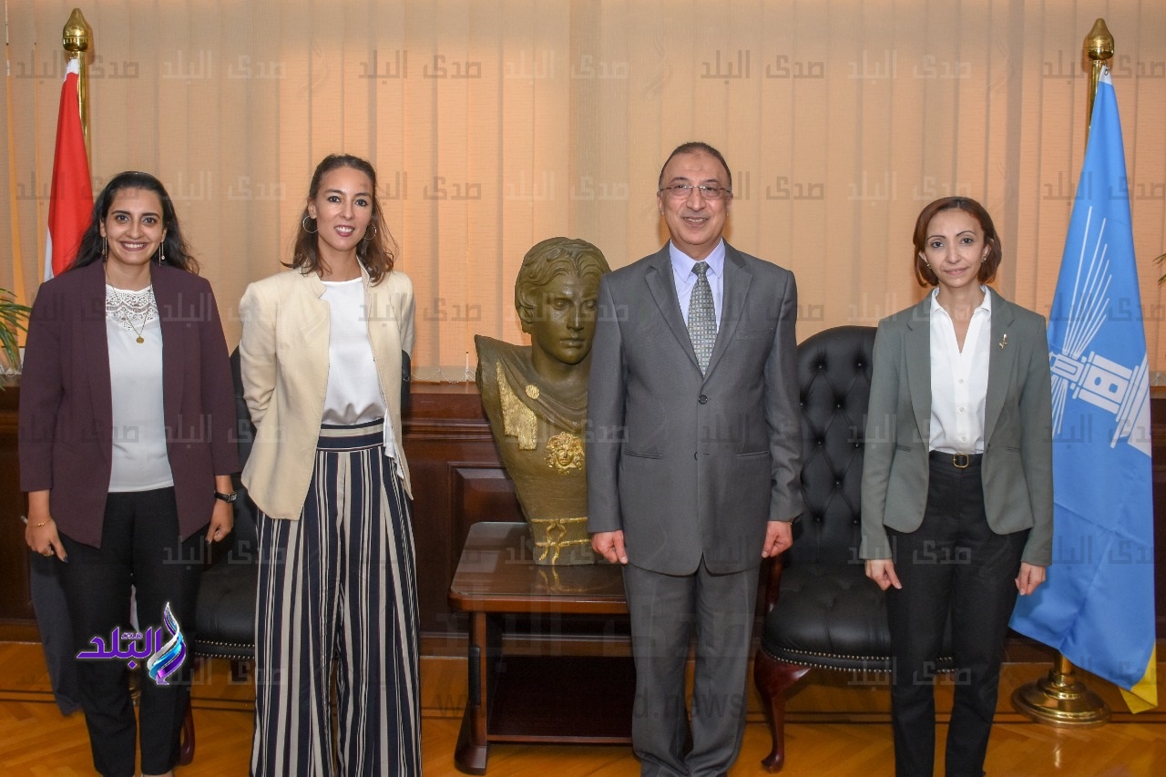 محافظ الإسكندرية يستقبل قنصل فرنسا