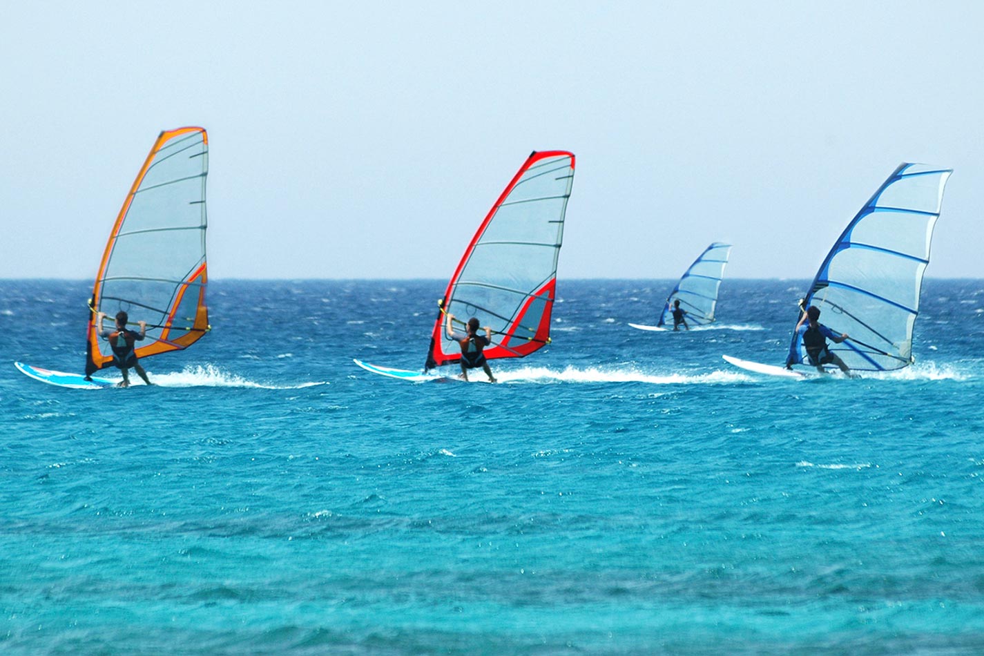 wind surfing