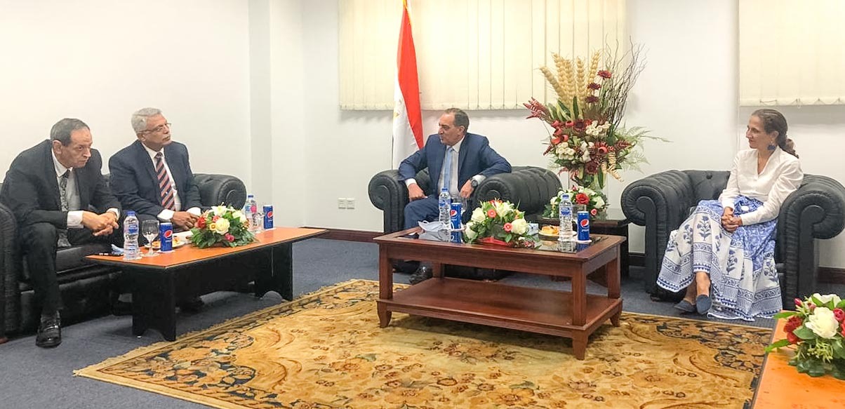 جانب من الزيارة