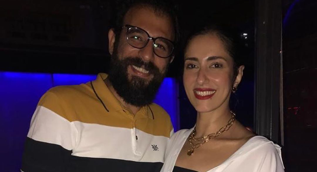 حنان مطاوع و زوجها