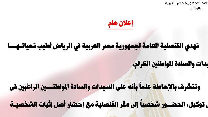 صفحة السفارة 
