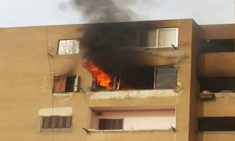 السيطرة على حريق بشقة سكنية