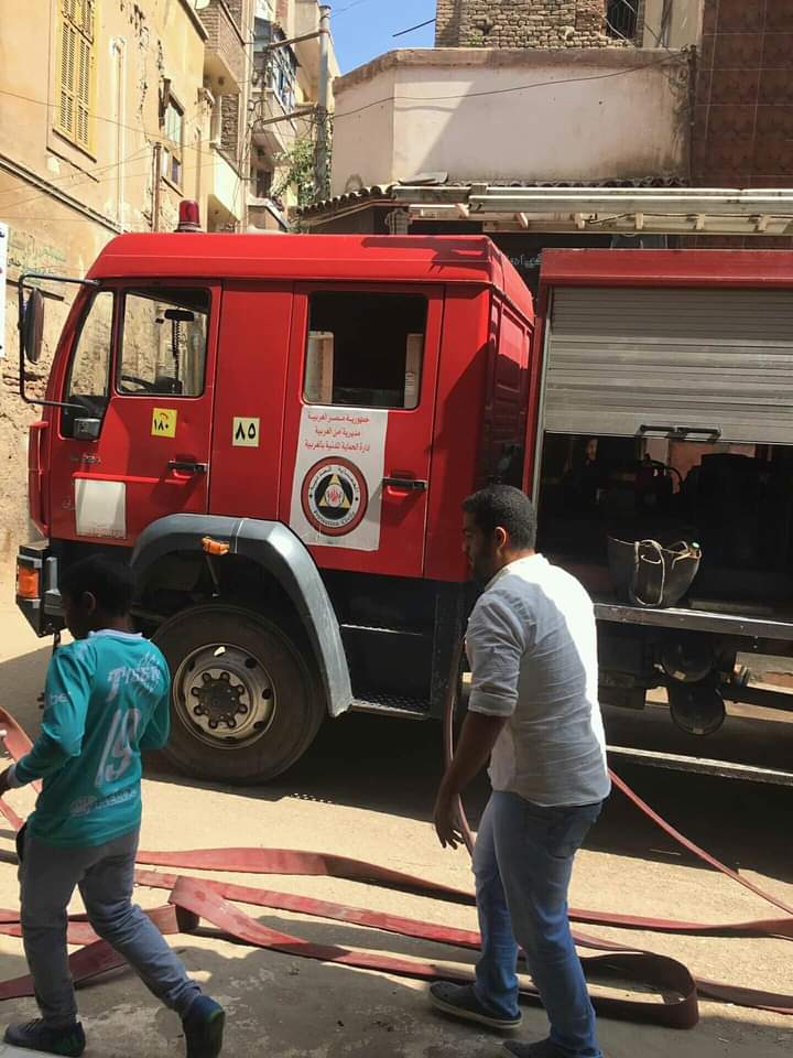 حريق بمنزل سكني بكفر الزيات