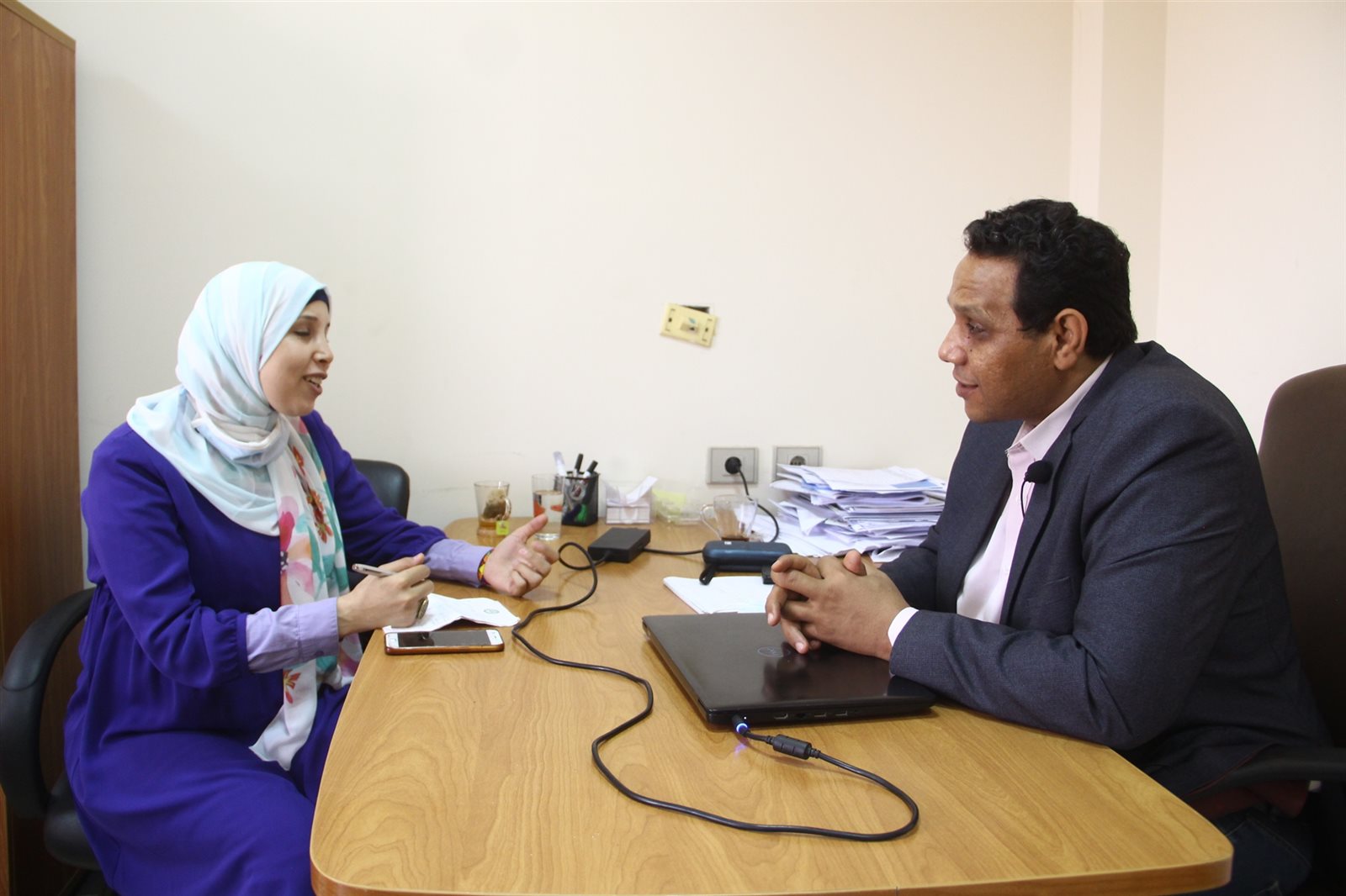 حوار مسئول مبادرة حياة كريمة
