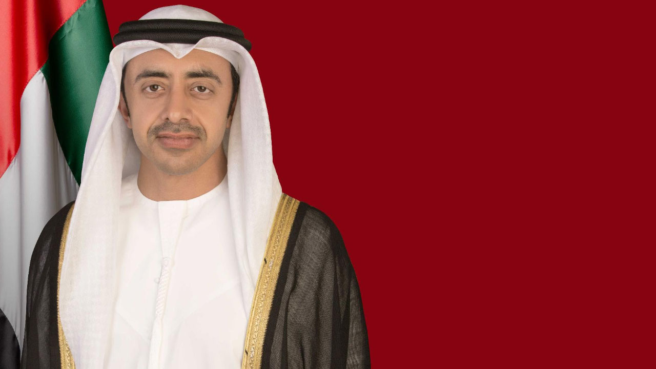 الشيخ عبدالله بن زايد آل نهيان وزير الخارجية الإماراتي