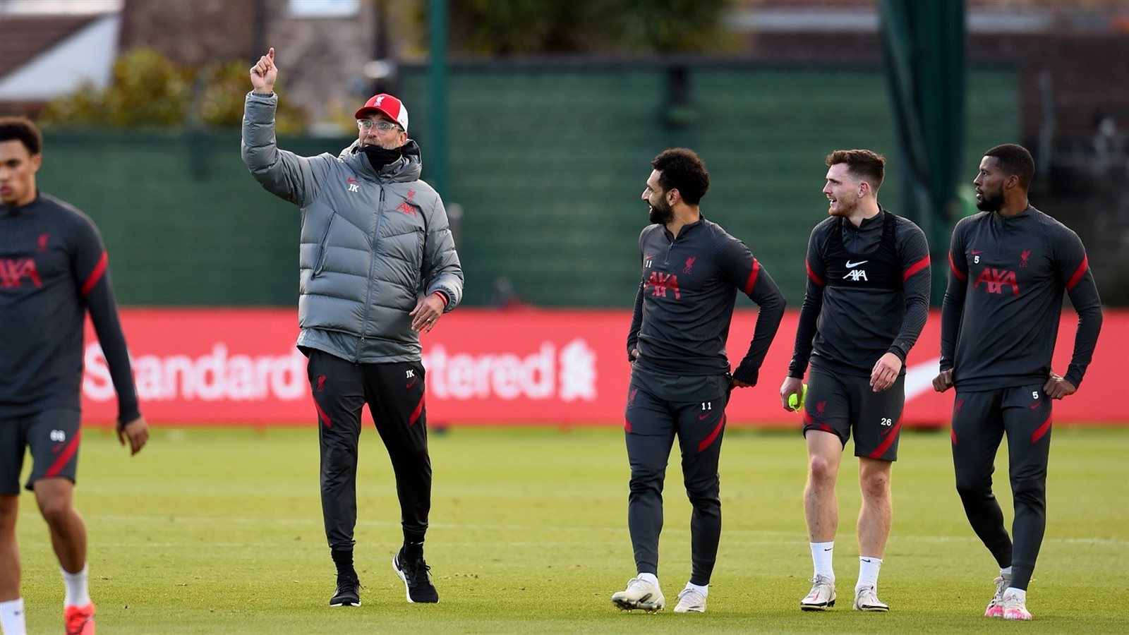 تدريبات فريق ليفربول