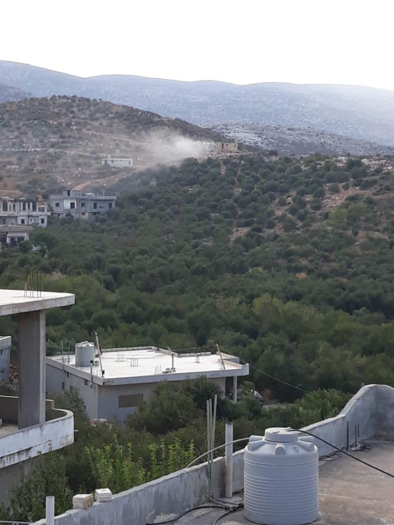 مكان الإشتباكات