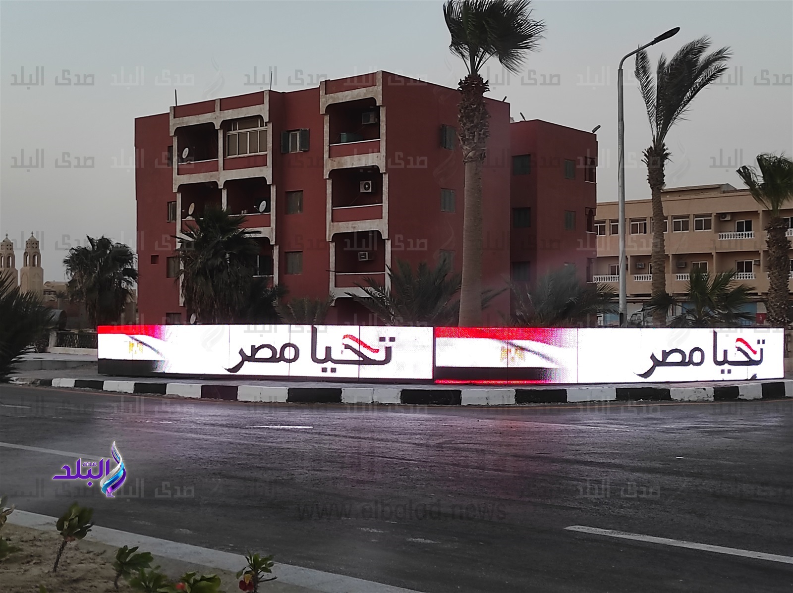 تزين كورنيش طور سيناء الجديد 