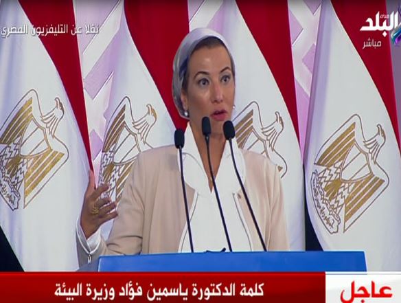 وزيرة البيئة 