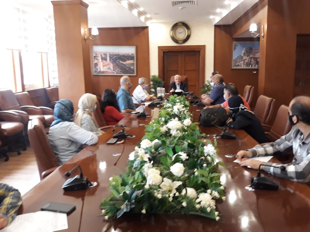 اجتماع محافظ بورسعيد 