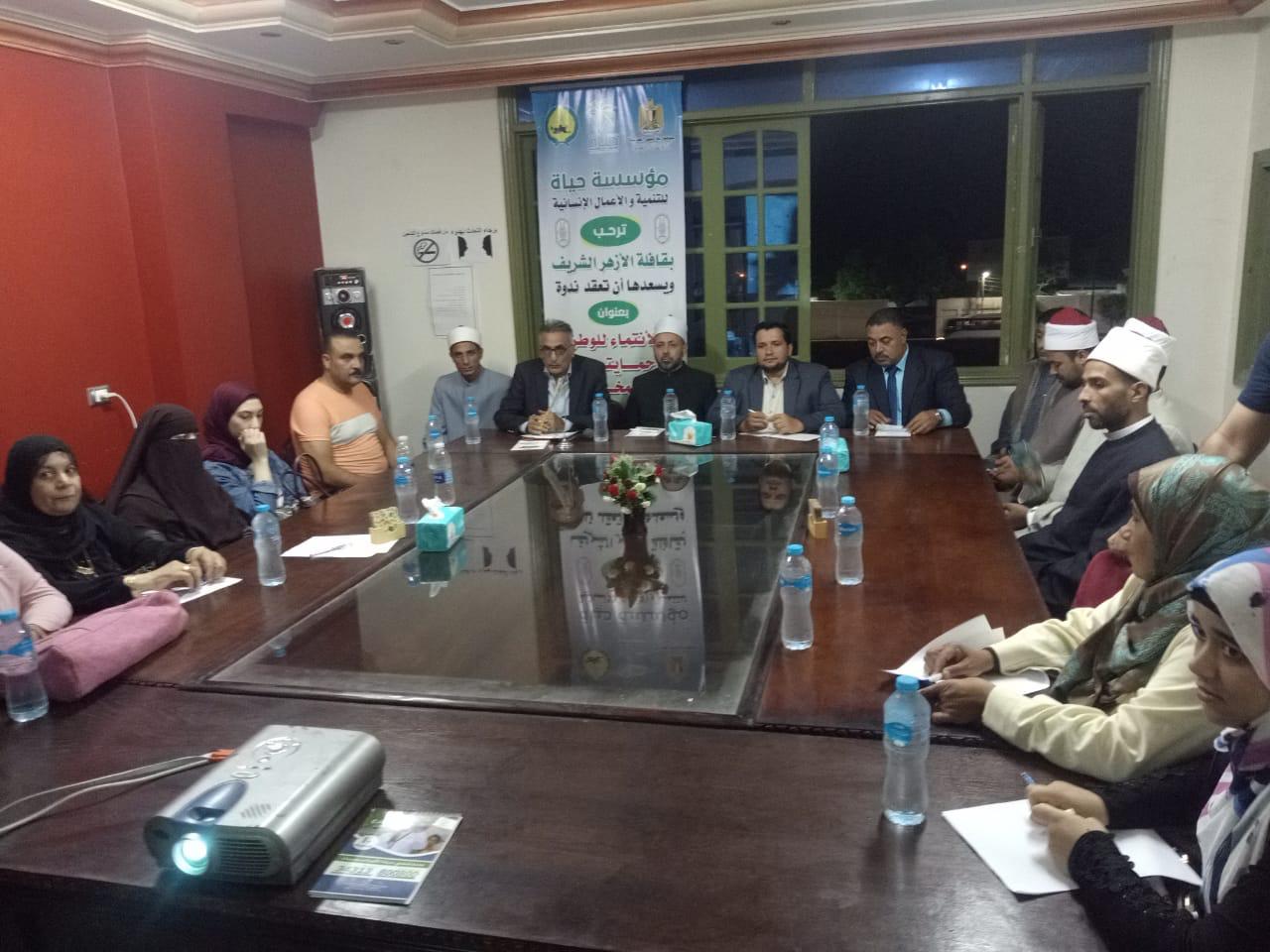 لقاء حواري لقافلة الأزهر مع شباب سيناء