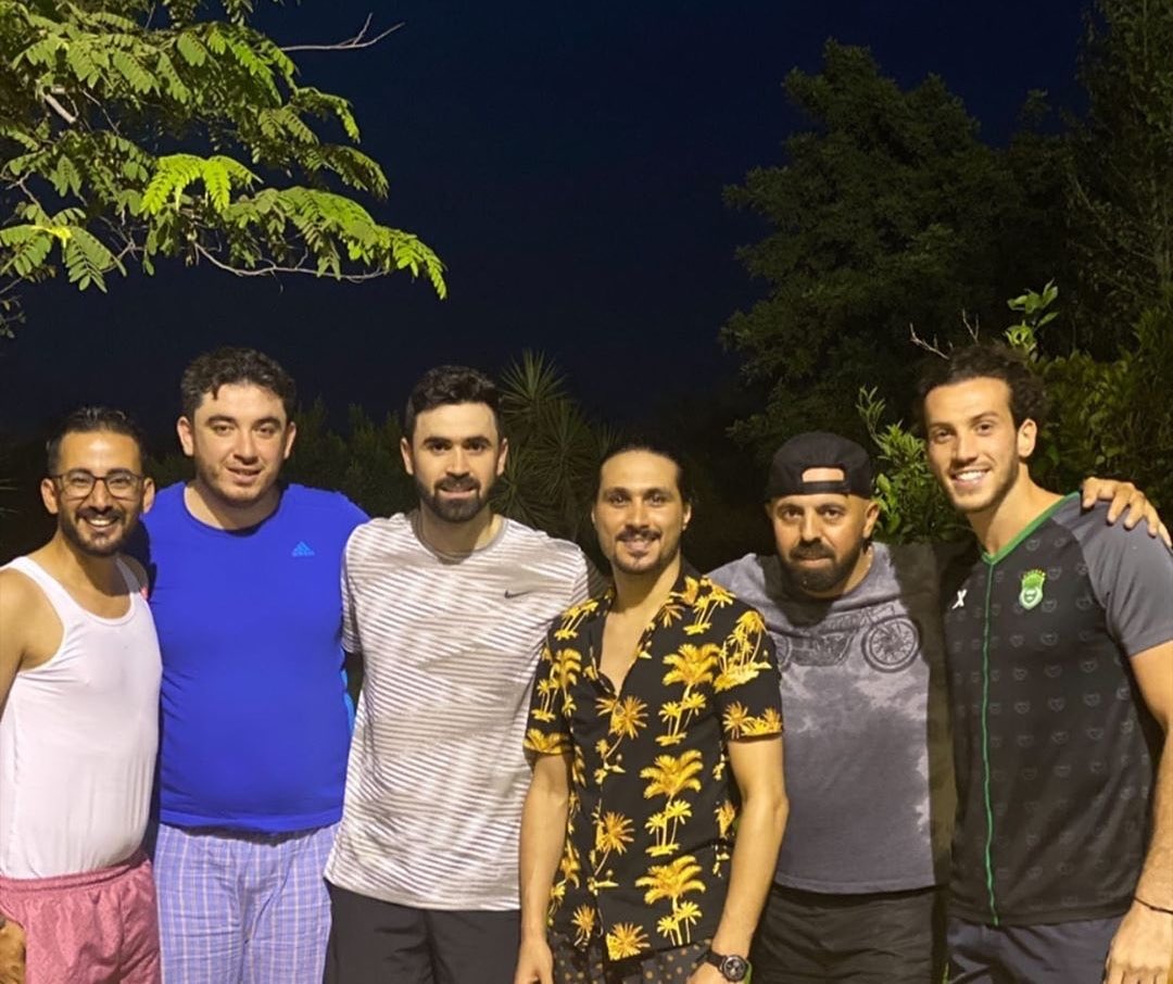 عمر خربين أثناء زيارته لمصر