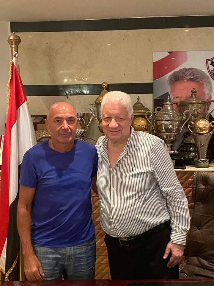 مرتضي منصور وباتشيكو مرتضي منصور وباتشيكو