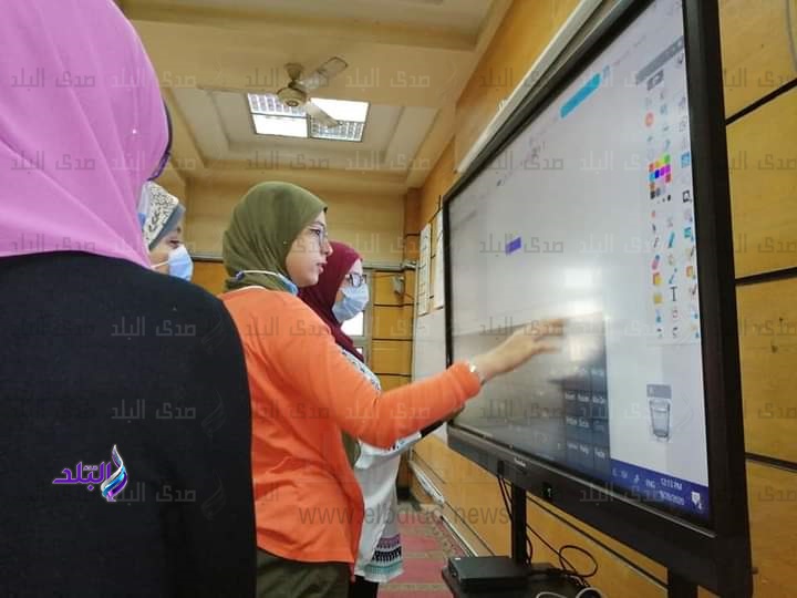 جانب من التدريب