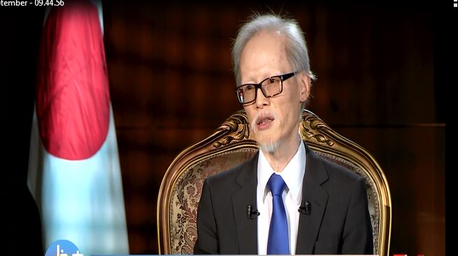  السفير اليابانى بالقاهرة