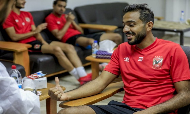 رابد تست للاعبي الاهلي