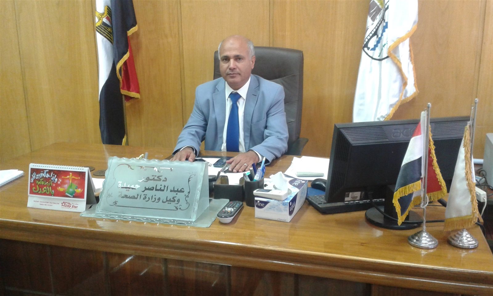 الدكتور عبدالناصر حميدة وكيل وزارة الصحة بالغربية  الدكتور عبدالناصر حميدة وكيل وزارة الصحة بالغربية