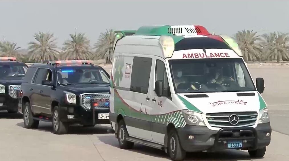 جثمان أمير الكويت