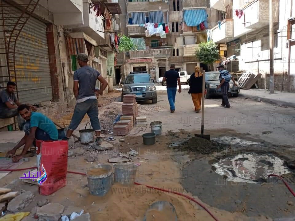 اعمال التطوير بسيدي بشر