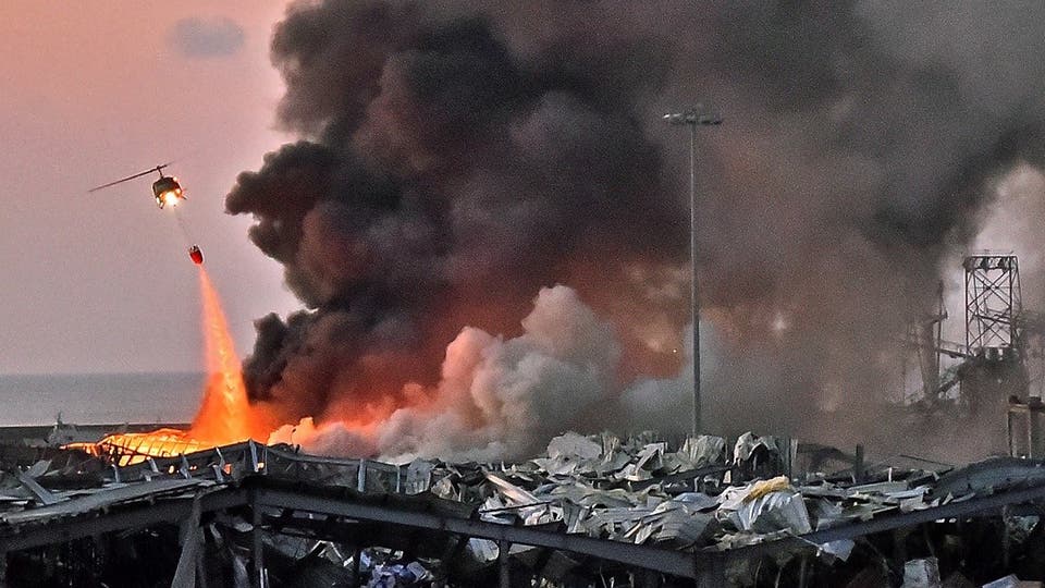 انفجار مرفأ بيروت