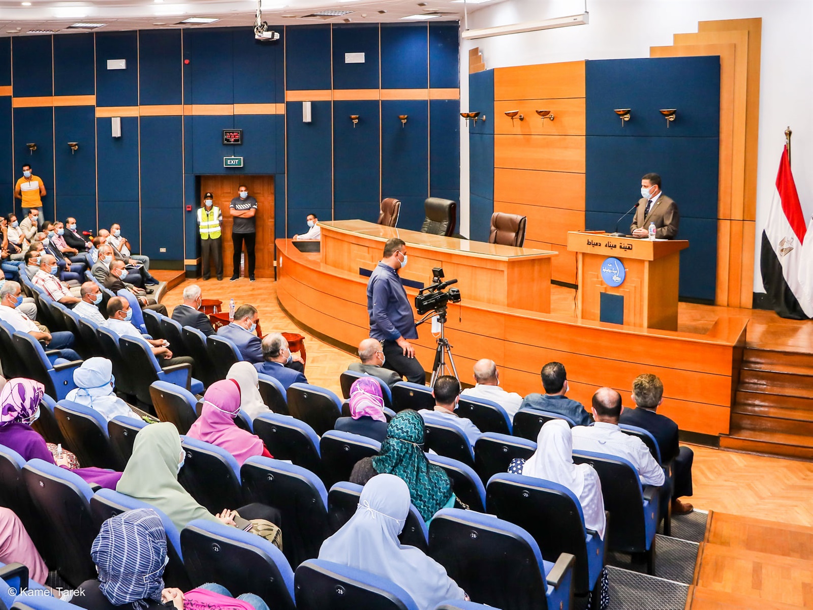 لخفض نسب الحوادث ..ميناء دمياط يناقش منظومة النقل النهرى