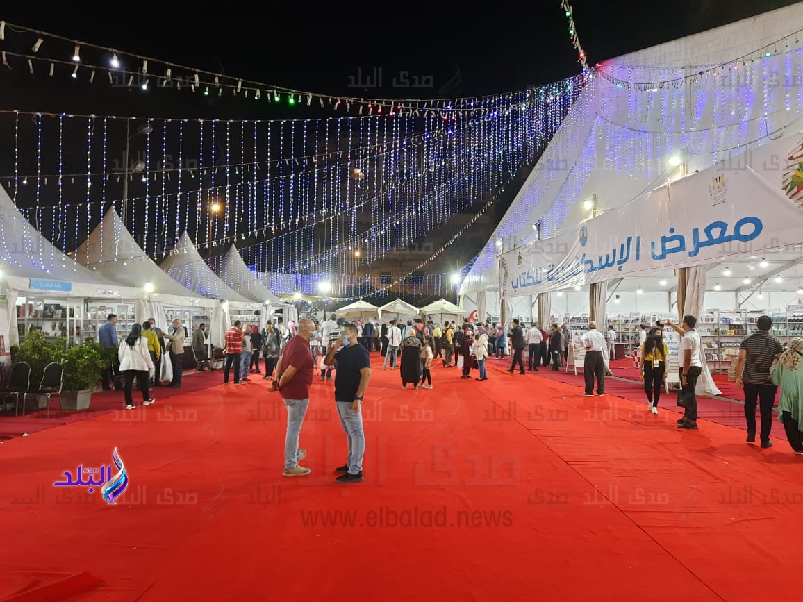 افتتاح معرض الاسكندرية للكتاب