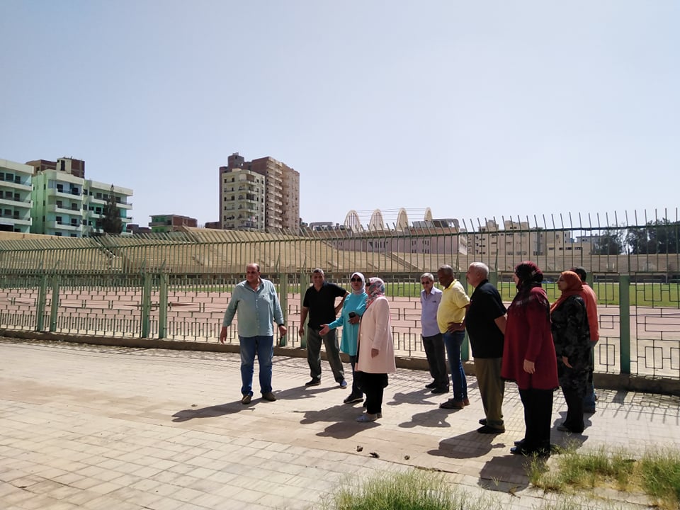 معارض خدمية بإستاد جامعة الزقازيق