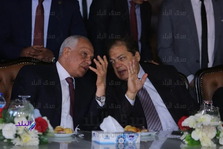 محافظ الجيزة والنائب محمد أبو العينين 