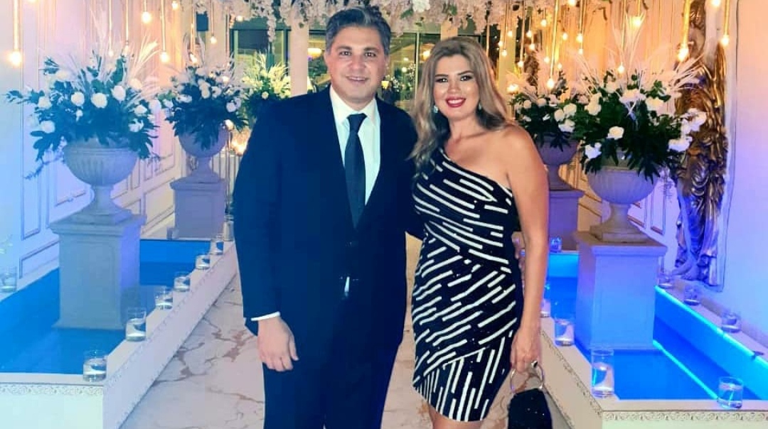 رانيا فريد شوقي وزوجها