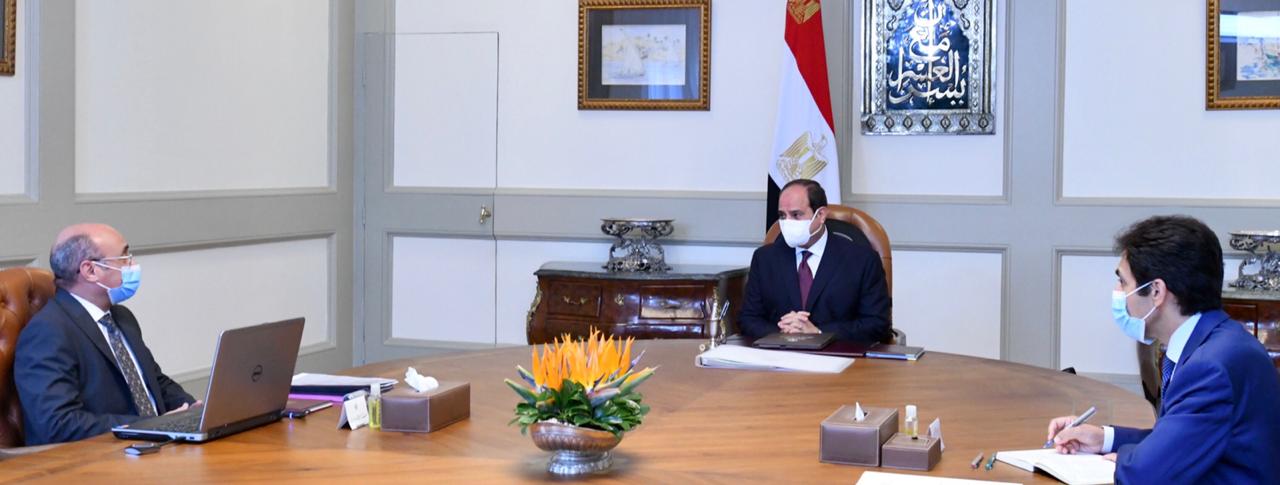 السيسي يجتمع مع وزير العدل