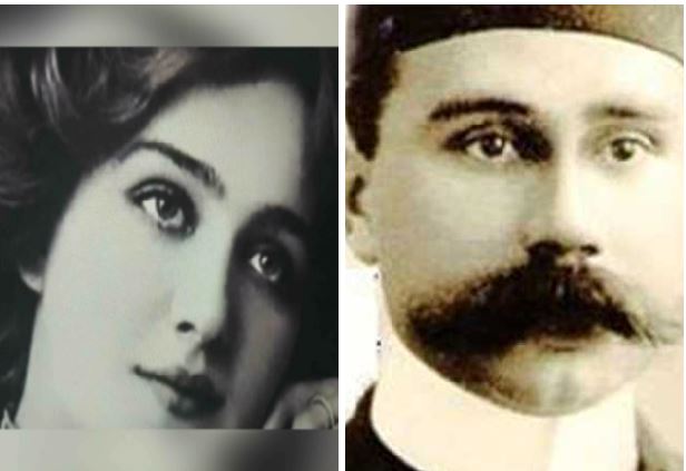  الأمير كمال الدين حسين وزوجته الفرنسية