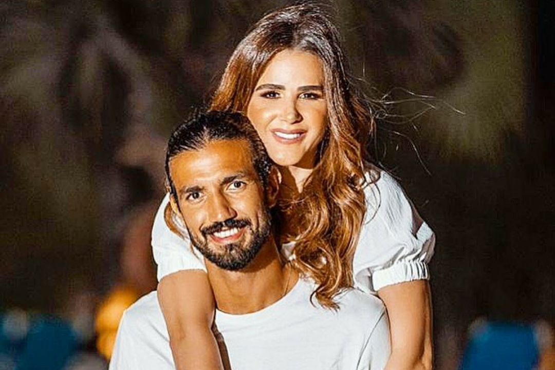 شيما صابر وزوجها