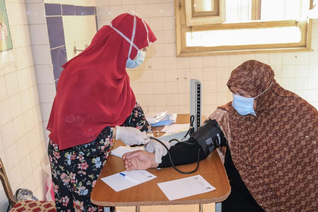 قافلة جامعة طنطا الطبية