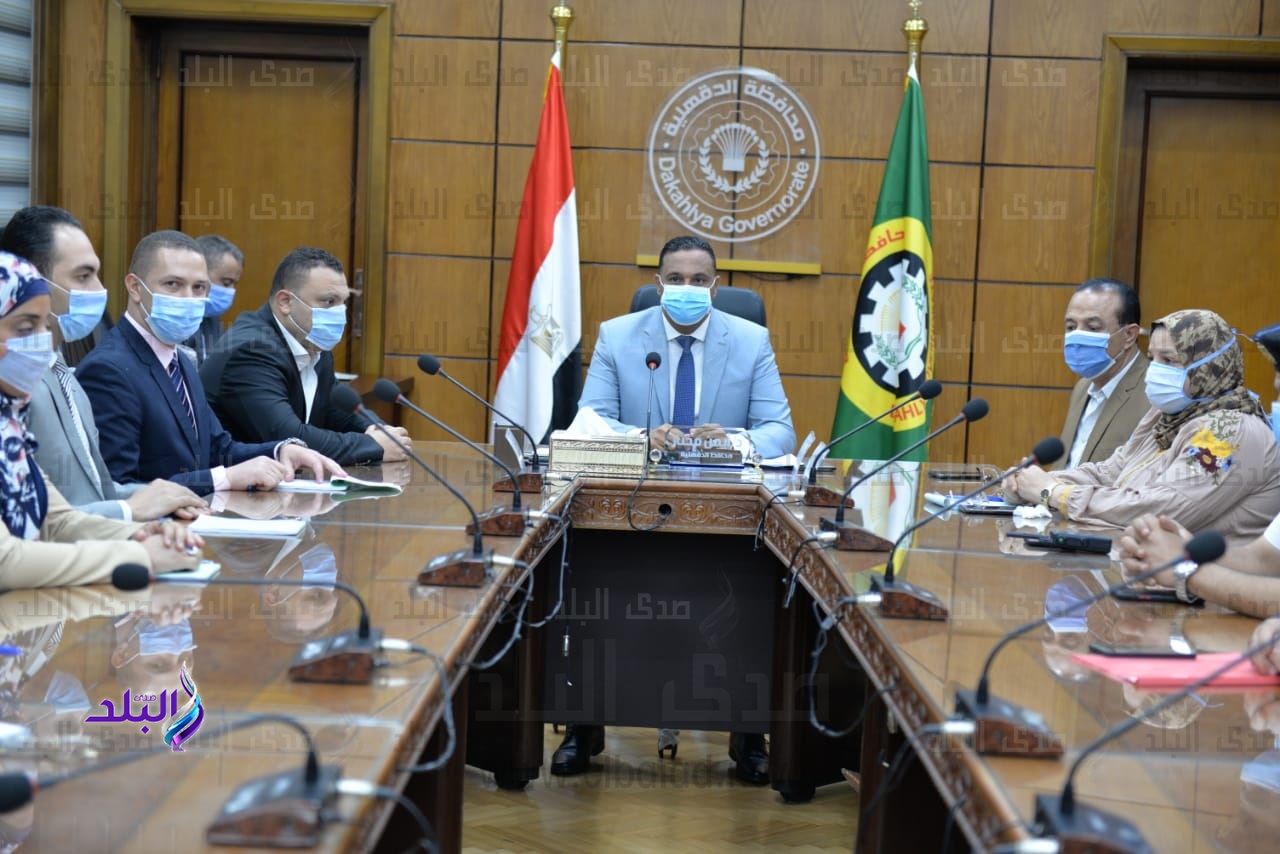 الدكتور أيمن مختار محافظ الدقهلية 