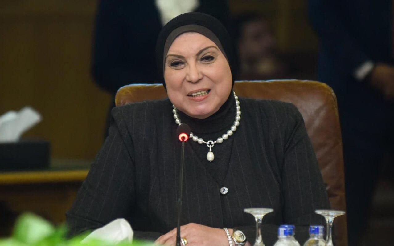 نيفين جامع وزيرة التجارة والصناعة
