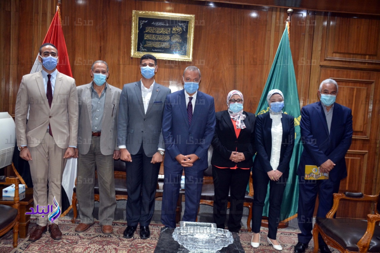 عبد الحميد الهجان محافظ القليوبية 